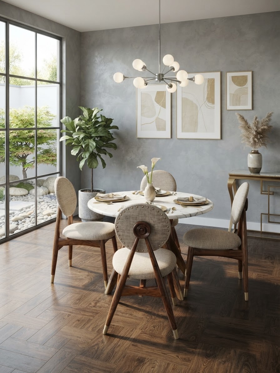 luxewood dining table 4 seater